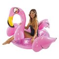 Pool Candy 48 in Jumbo Pink Glitter Flamingo Pool Tube PC2748GF